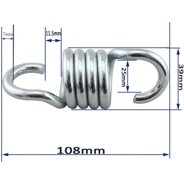Porch Suspension Heavy Duty Coil Springs Wing Spring Swing Spring