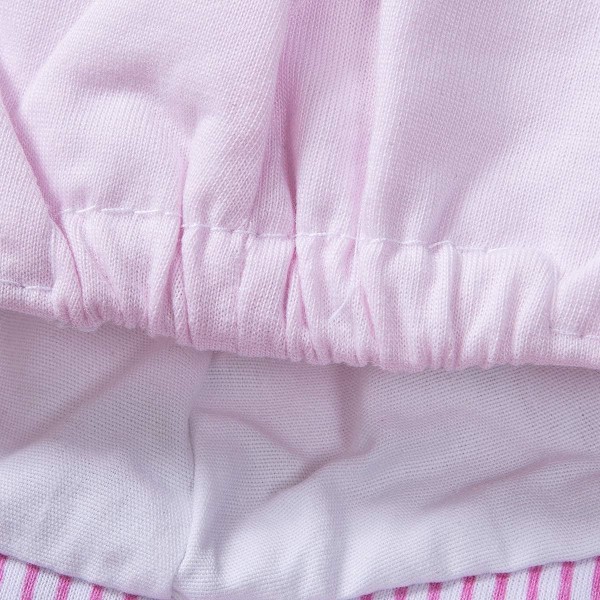 Rosa solhatt för nyfödda 0-3 månader unisex sommarmössor för baby mjuk bomullshatt