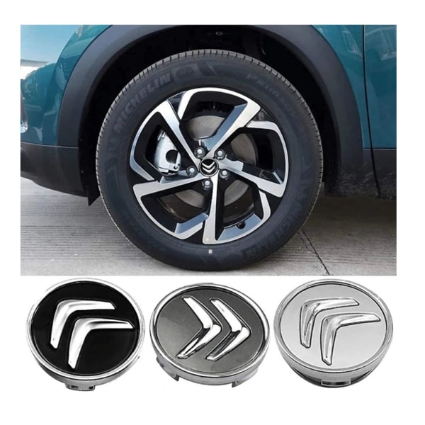 4 stk. hjulkapsler til Citroen C4 Picasso C3 Berlingo C5 X7 C2 C1 Ds3