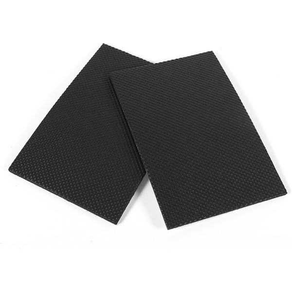 14,8x9,6cm, Svart 2st halkfria glidgummi självhäftande golvskydd dynor halkfria möbler