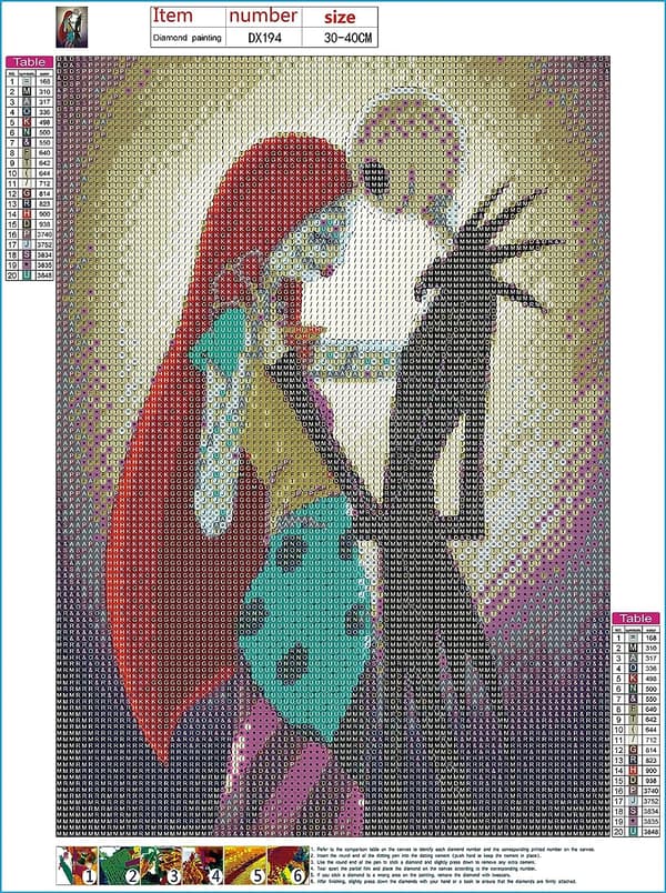 5D diamantmaleri for stuedekorasjon (30*40cm) 4