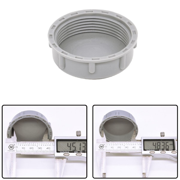 6 st 45 mm avloppsrör täckplugg under diskbänk flexibel rör under diskbänk rör tillbehör