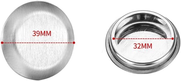 st Rostfritt Stål Kranlock - Dekorativt Diskbänkskranlock