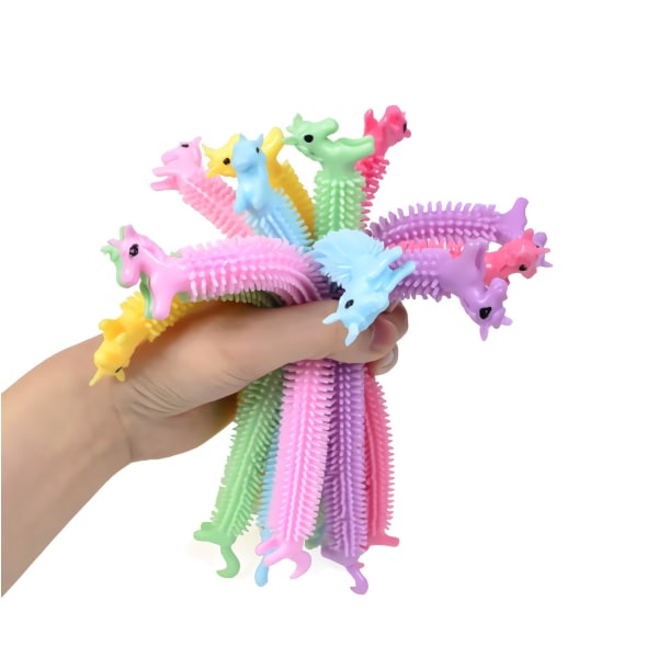 8kpl Rannekoru Fidget Toys Jouets sensoriels texturés Ver nouill