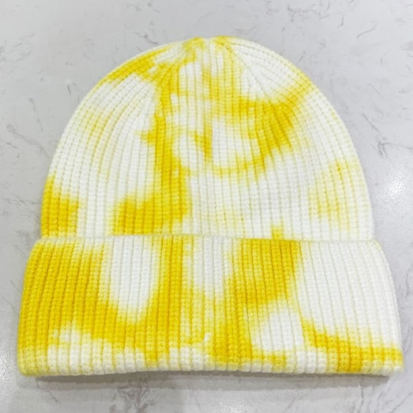 LED Beanie with Light, Gifts for Men Women Dad Him-Yellow Ti