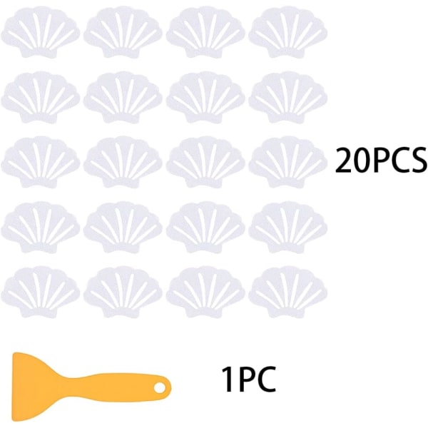 20 hohtavaa liukuestettä kylpyammeeseen, liukuesteet suihkuun, kylpyammeen liukuesteet, itseliimautuvat