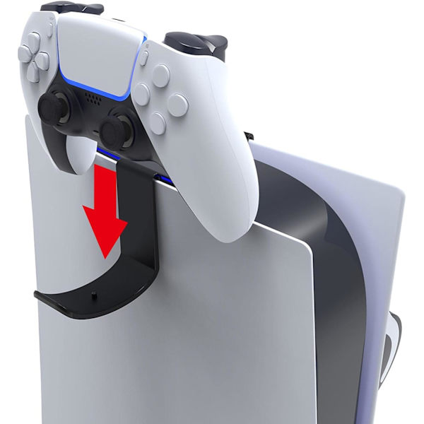 Hodetelefonholder, Kontroller for PS5-konsoll, Holder for å henge spillkontrolleren, Avtakbar Hol