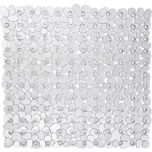 Paradise Antracit Duschmatta - halkfri, sugkopp, PVC,