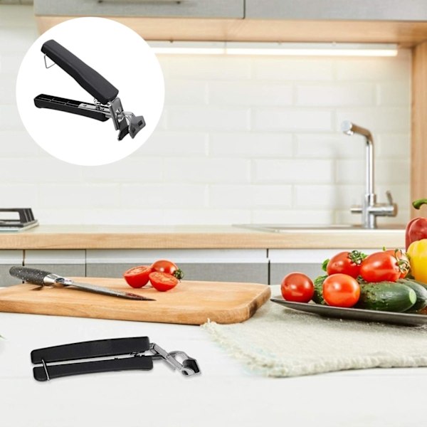 2 st Plattklämma Anti-Skållning Varm Skål Fat Plattklämmor Tänger Hållare Air Fryer Pannor Klämma för Mikrovågsugn Grill Ugn Ste