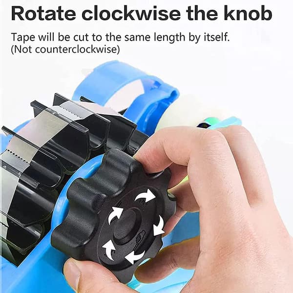 Multi-Cut Termiskt Limdispenser för Värmeelement med 1\" och 3\" Kärn, Blå