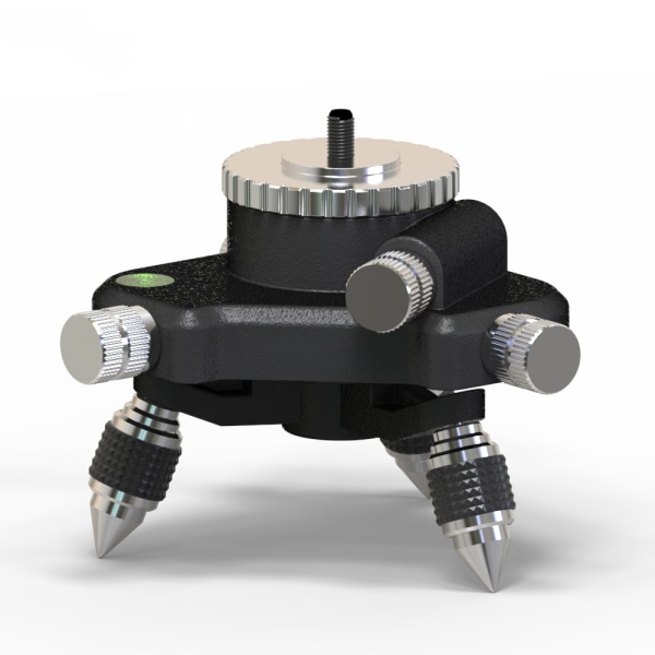 Laser Niveau Stativ Adapter - 360° Justerbar Drejelig Base