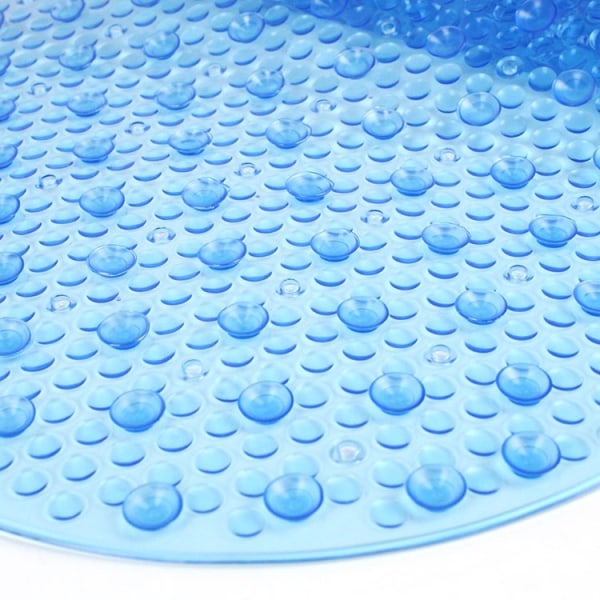 Design Gloss Non-Slip Badematte 39x69 Blå