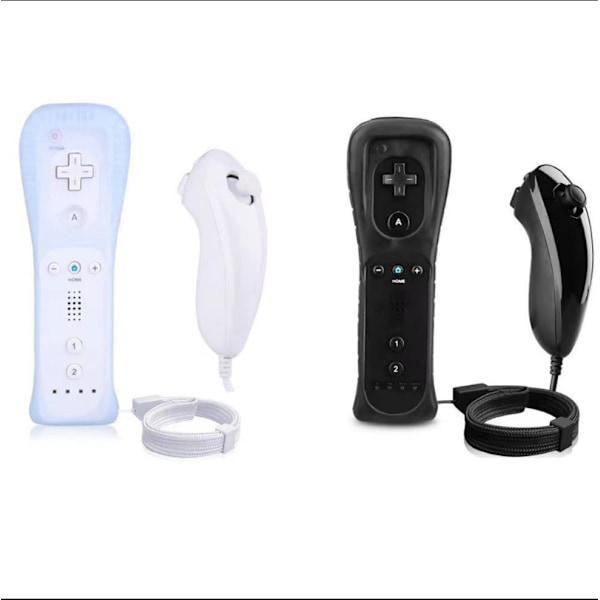 Wii-fjärrkontroll med Nunchuck Wii-fjärrkontroll med Nunchuk W