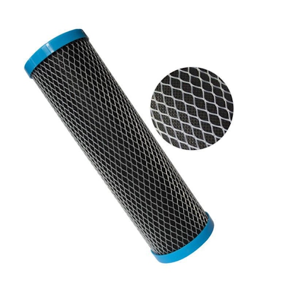 2 i 1 patron 9 tommer vandfilter - Anti Sediment + 5 Micron A
