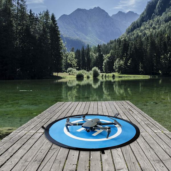 Drone Landing Pad, 22\"/55cm Vandtæt Bærbar Foldbar Helipad