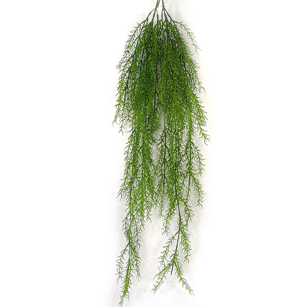 4 st konstgjorda gröna ormbunkar växter vinrankor falsk murgröna blomma