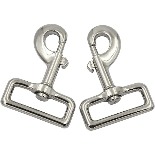 7,3×3,8×3,8cm 5 Pakker 1-1/2 tommer Metal Super Stærke Trigger Svingøje Snap Fastgørere Klips Spænder Heavy Duty Webbing Bælte