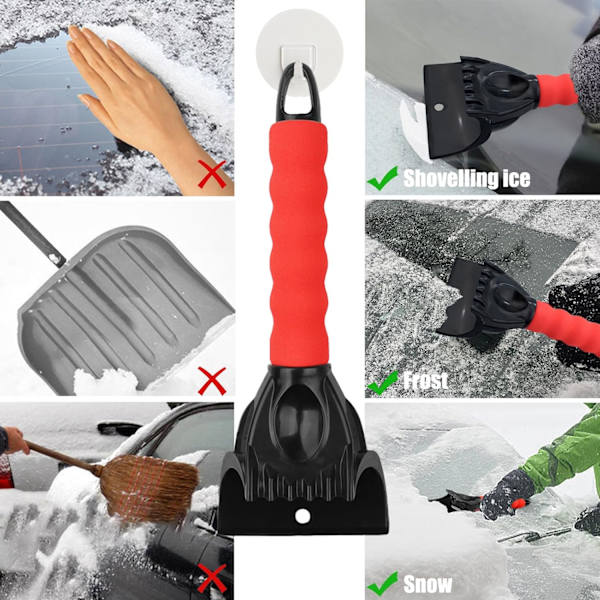 1 kpl Auton Jääraapa, Lumenpoistaja Jääraapa, Auton Tuulilasin Raapa, Auton Ikkunan Raapa, Auton Tuulilasin Vesikuiska, wi