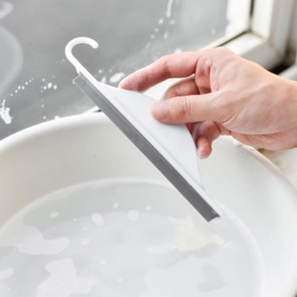Pieni Squeegee-lasi- ja peilipidike Ikkuna Suihkunpuhdistuspyyhin Kylpyhuoneen terä Suihkusqueegee Kotitalouden tarvike Raaputus