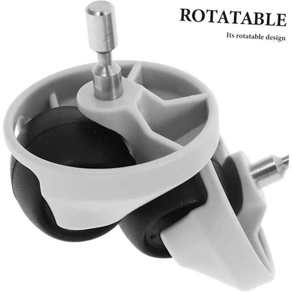 （5×4.5×4.5cm）2 Set Hjul Robotdammsugare Ersättningshjul För Robotdammsugare Sopmaskin Hjul Soprobot Ersättningshjul Vit ABS 2st*2