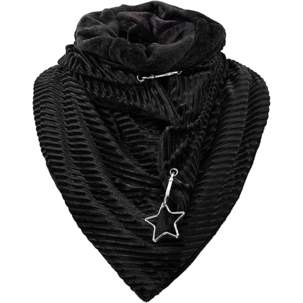 Kvinners skjerf mote chic skjerf sjal kvinners sjal skjerf wrap skjerf sjal ensfarget varm S