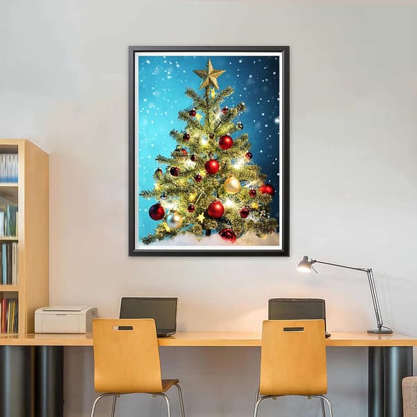 5D diamantmaleri 30x40cm juledekorasjon 69