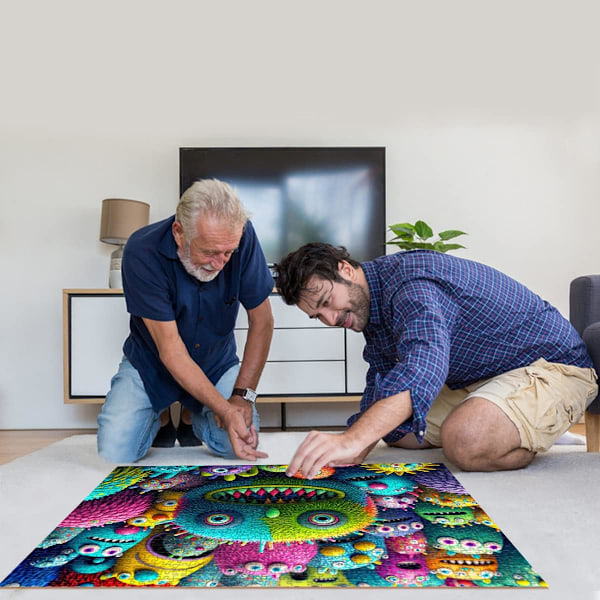 1000 bitars pussel 1000 bitars pusselspel Heminredning pussel Colorful Creatures