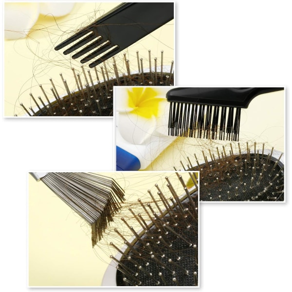 2 st Outil de Nettoyage de Peigne à Cheveux Brosse de Nettoyag