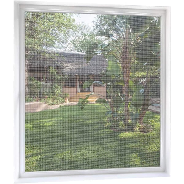 Transparent Hvid 1-pak Hul Vindues Myggenet 120cm x 120cm