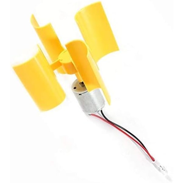 Mini Vertikal Vindmølle Generator, Vindgenerator Motor DIY Wi