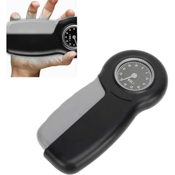 Grebstyrketræner Grebsstyrketester Hånddynamometer Ergonomisk Grebsstyrkemåler Dynamometer Måler