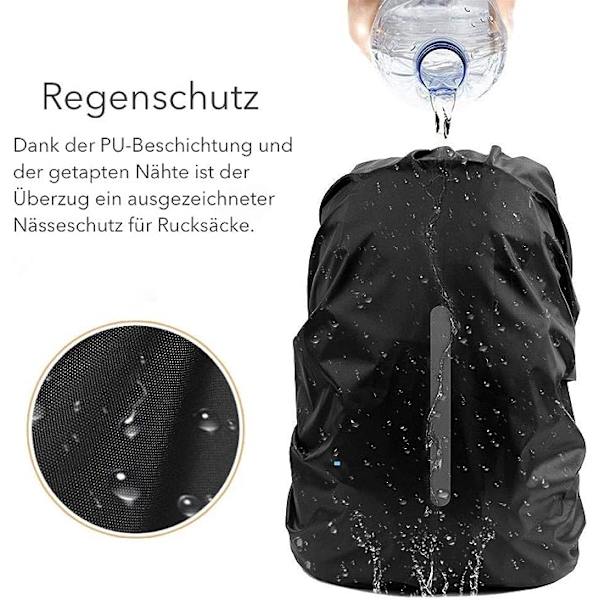 Sadesuojat repulluille heijastavilla nauhoilla (30-40L)