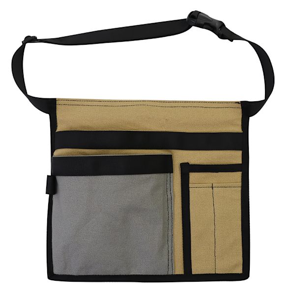 Verktygsbältesväska, 12OZ Multifunktionell Canvas Midjeväska Verktygsficka