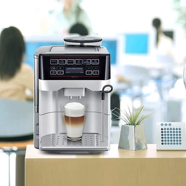 Mælkerør i rustfrit stål og rengøringsbørste til kaffemaskine, udskiftningssæt til mælkerør, tilbehør til mælkeskummer, nem vedligeholdelse