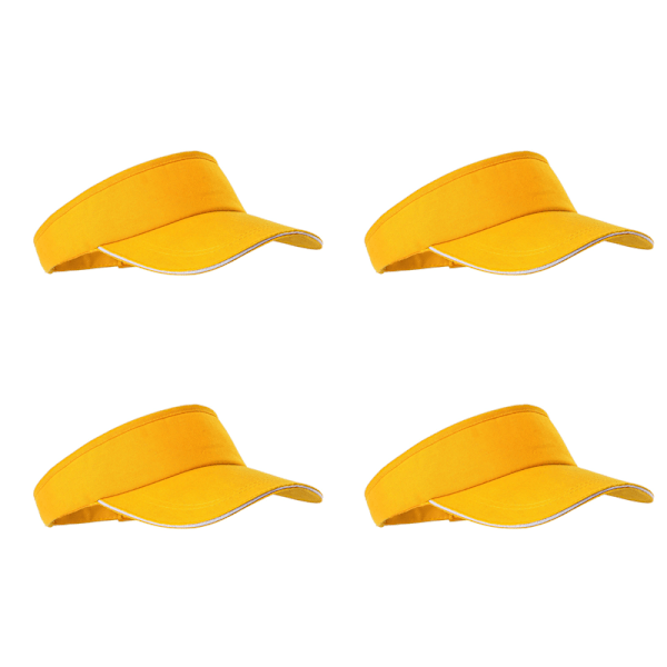 4 st justerbara unisex solskydd kepsar för män och kvinnor