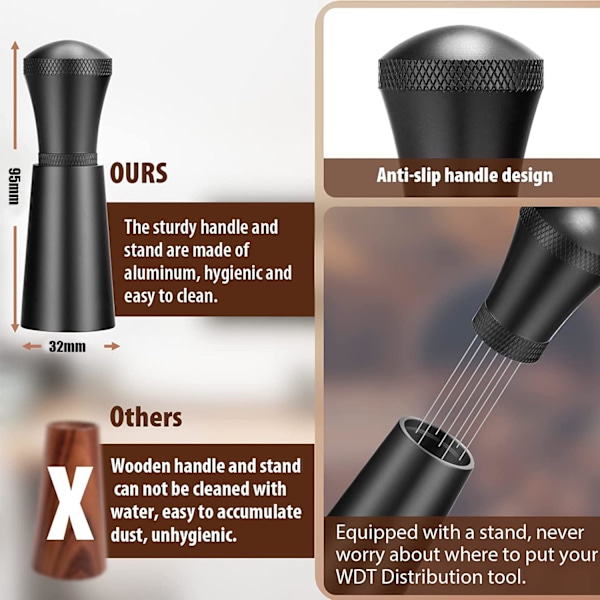Værktøj, kaffenåledispenser med base kaffepresse dispenser