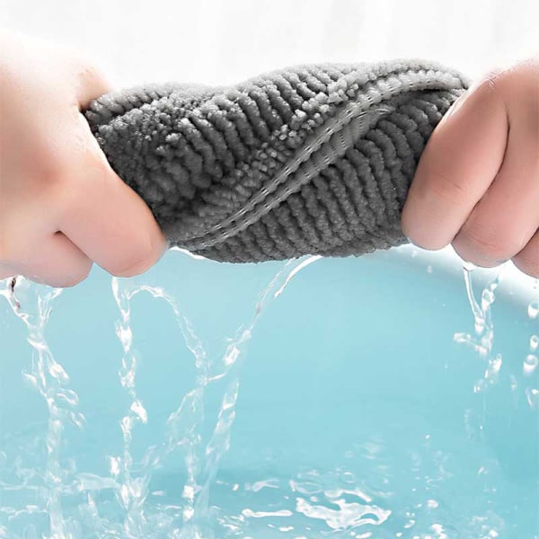 （Grå）Vinter Universal Toalettsetetrekk Tykk Plysj O-formet Myk Pude Vaskbart Bad Tilbehør