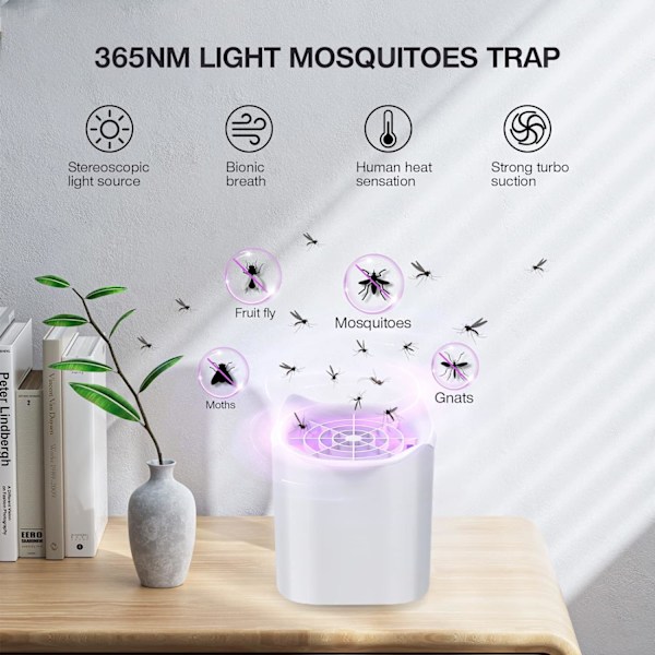 Myggdreperlampe, effektiv elektrisk fluesmekker, E