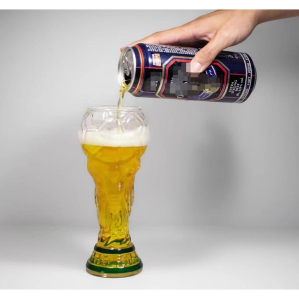 Football shaped beer mug