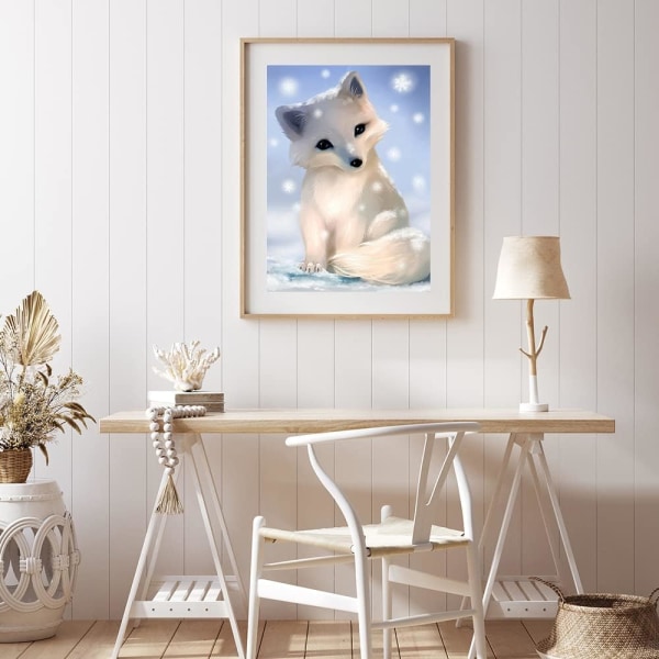 5D Diamond Painting 30x40cm animal fox 39