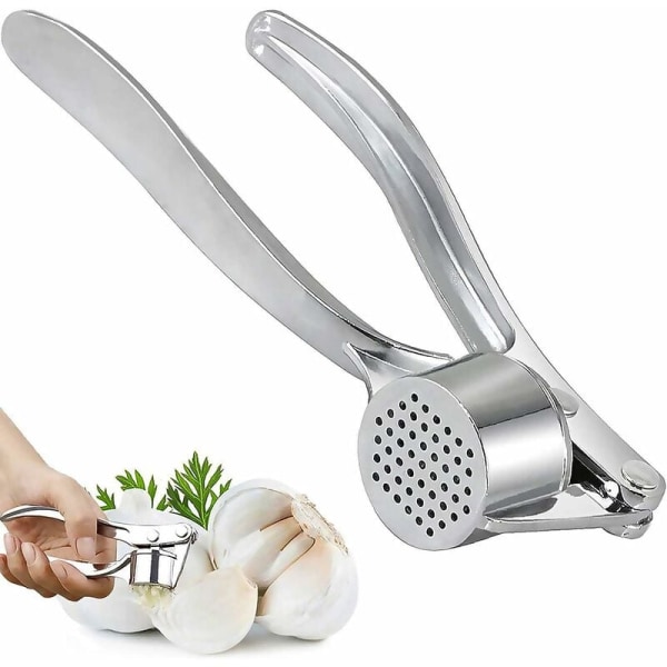 Garlic Press,Stainless Steel Garlic Cutter Garlic Press Garlic Cr