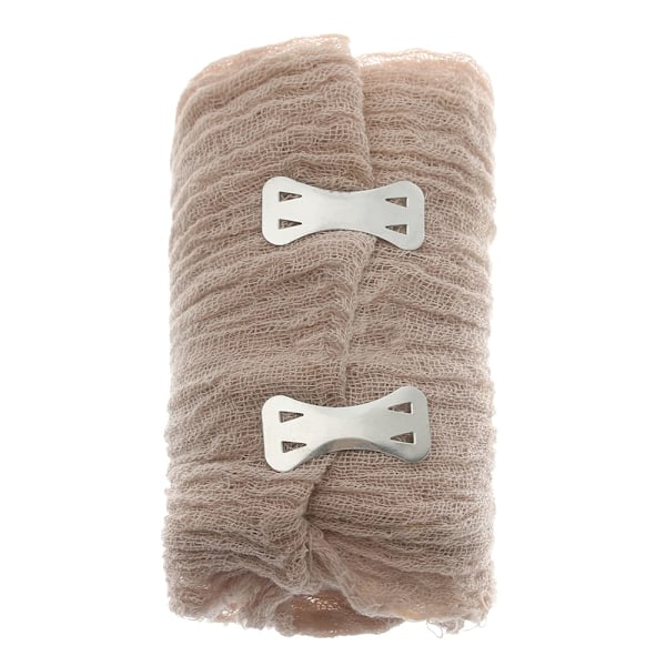 120 st Elastiska Bandageklämmor, Töjbara Metallspännen för Olika Bandage, Utbytbara Fästklämmor, Latexfritt (Silver)