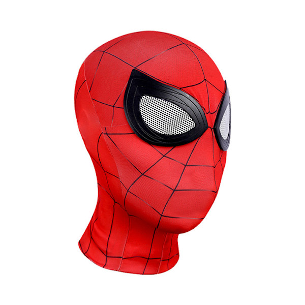 Röda spindelmasker superhjältemask vuxenmask 3D-utskrift lycra spindelmasker cosplay-dräkter halloween