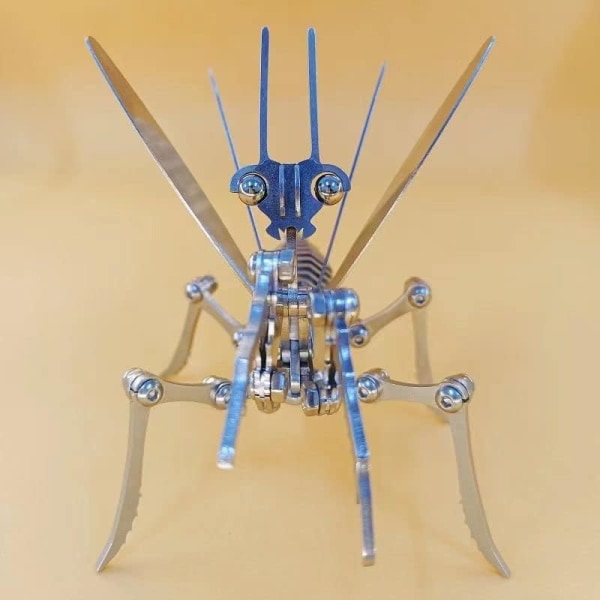 3D Metal Puslespil DIY Model Kit Kreativ Metal Ornament Mantis Met
