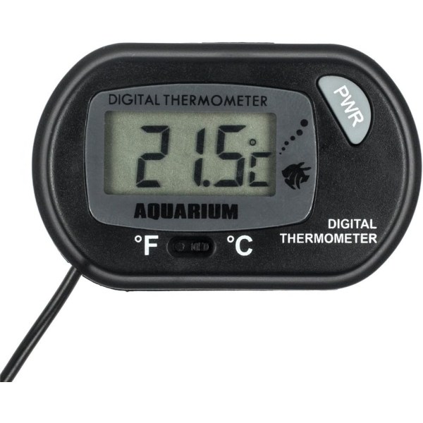 LCD digitalt akvarietermometer akvarium vand terrarium t