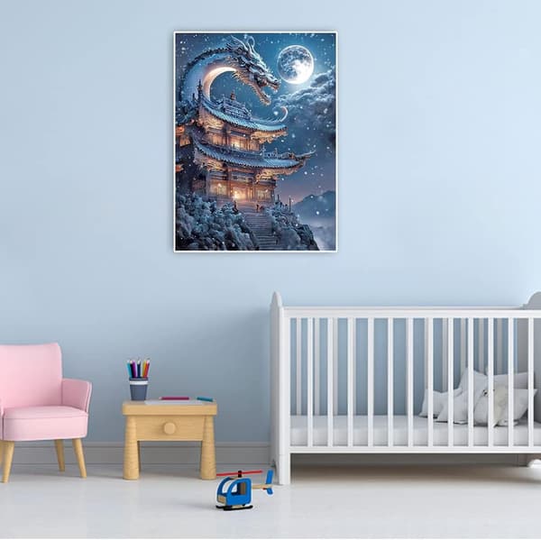 5D timanttimaalaus 30x40cm Dragon Z