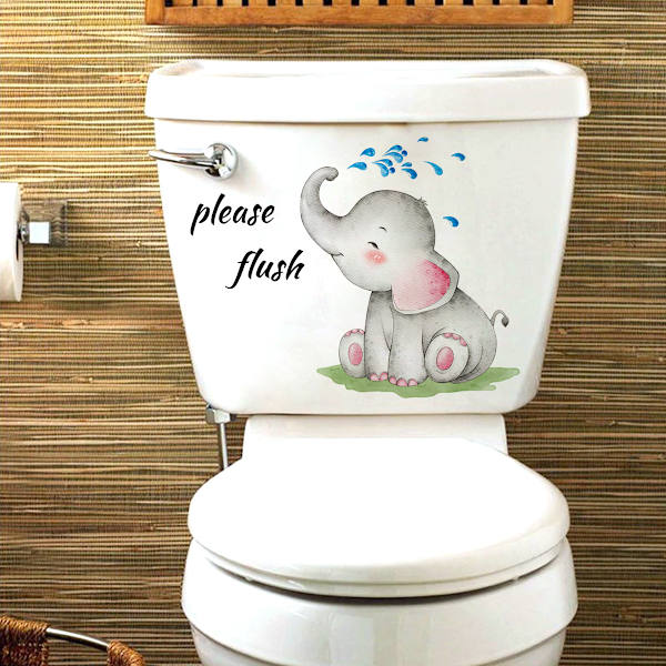 （25*25cm）WC-istuimen tarra 1
