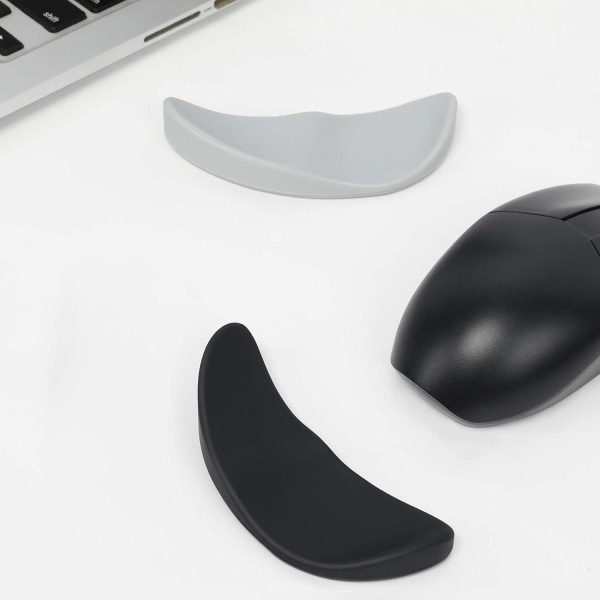2 ergonomiska handledsstöd för mus, glidande handledsstöd, glidande handledsstöd