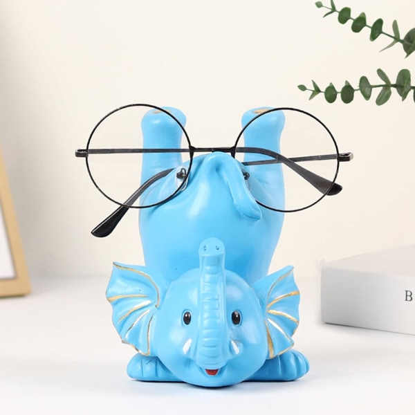 Creative Resin håndskåret 3D Shape brilleholder til hjemmet, kontoret, sengebord-type 2
