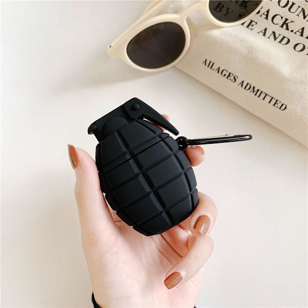 Til Airpod 1 & 2 Etui, Sød Tegneserie Unik Silikon Air Pods